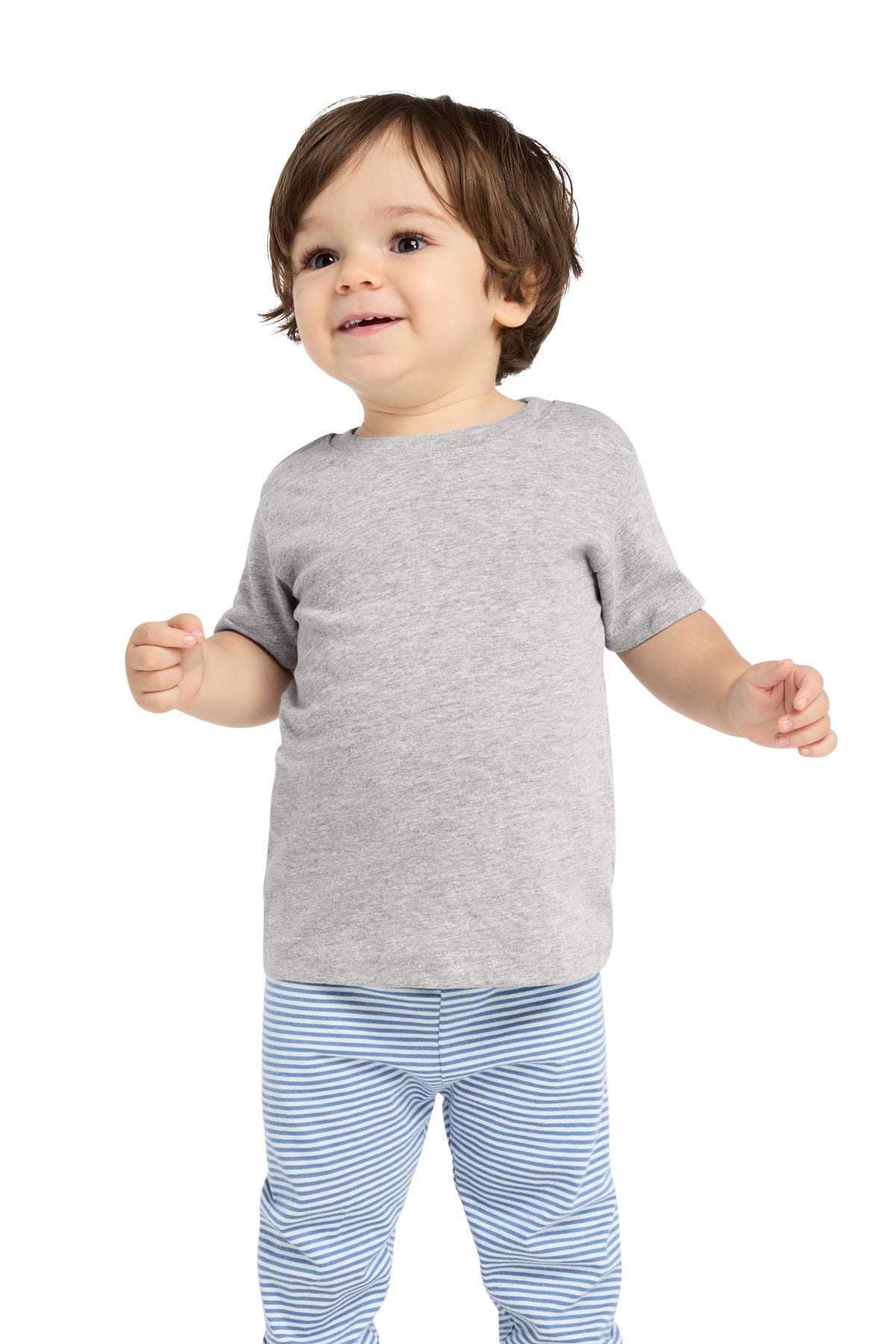 Custom logo Rabbit Skins™ Infant Fine Jersey Tee. RS3322 in Heather