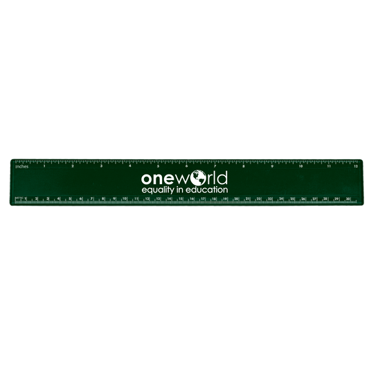 Custom logo 12" Standard Ruler