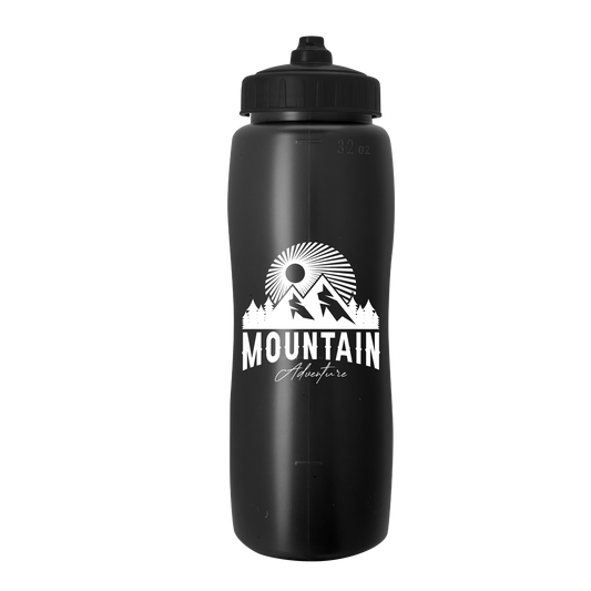 Curve Sport Bottle with Mighty-Shot Valve Lid - 32 oz.