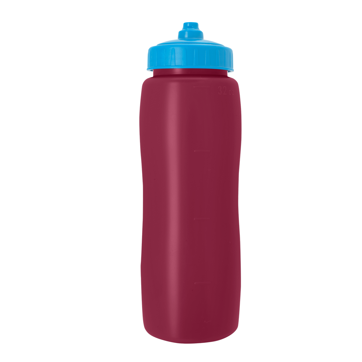 Custom logo Curve Sport Bottle with Mighty-Shot Valve Lid - 32 oz.