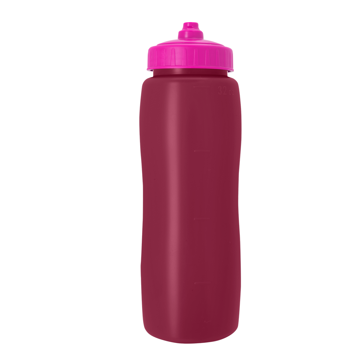 Custom logo Curve Sport Bottle with Mighty-Shot Valve Lid - 32 oz.