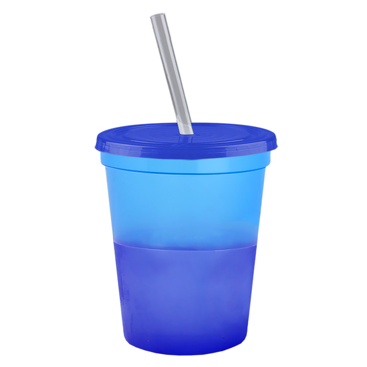 Custom logo Cups-on-the-Go Color-Changing Sport Sipper - 16 oz.