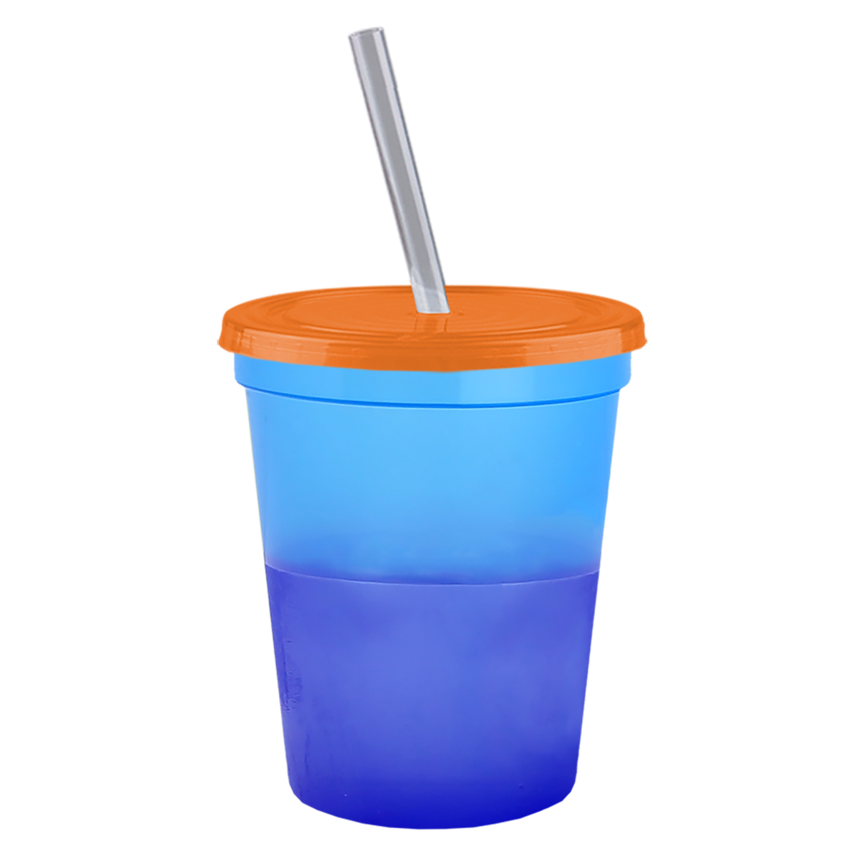 Custom logo Cups-on-the-Go Color-Changing Sport Sipper - 16 oz.