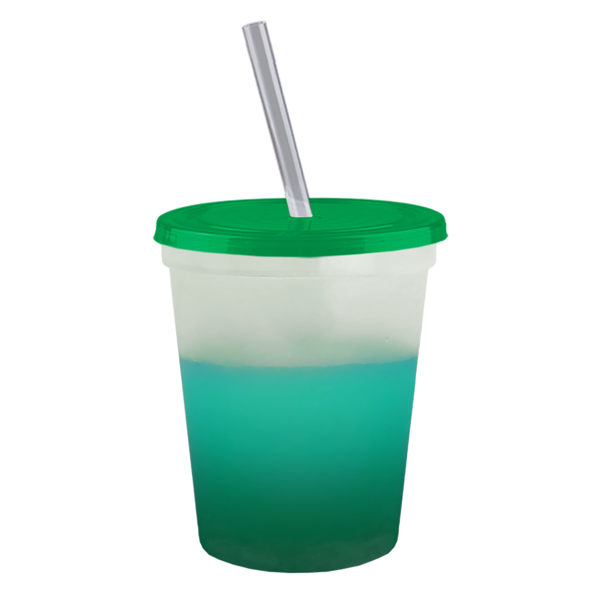 Custom logo Cups-on-the-Go Color-Changing Sport Sipper - 16 oz.