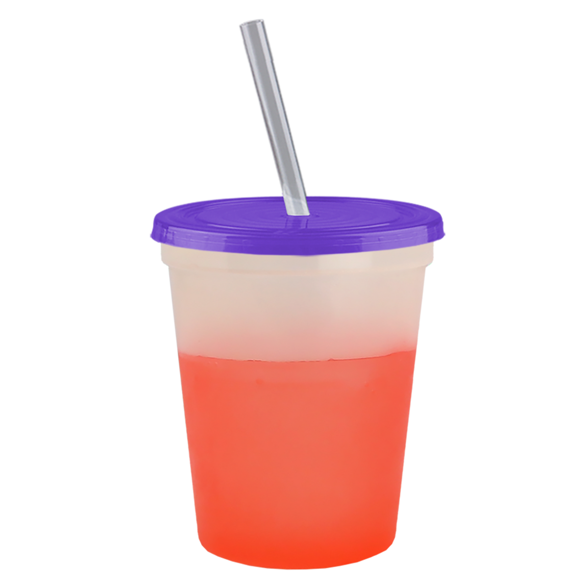 Custom logo Cups-on-the-Go Color-Changing Sport Sipper - 16 oz.
