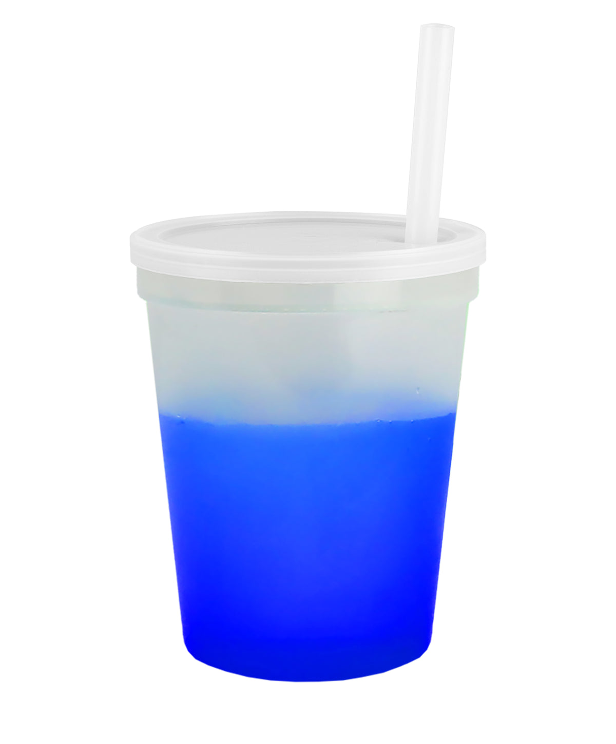 Custom logo Cups-on-the-Go Color-Changing Stadium Cup - 16 oz.