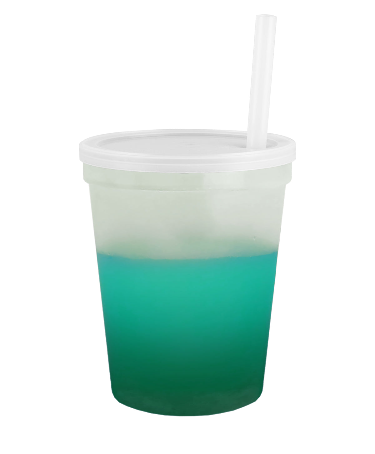 Custom logo Cups-on-the-Go Color-Changing Stadium Cup - 16 oz.