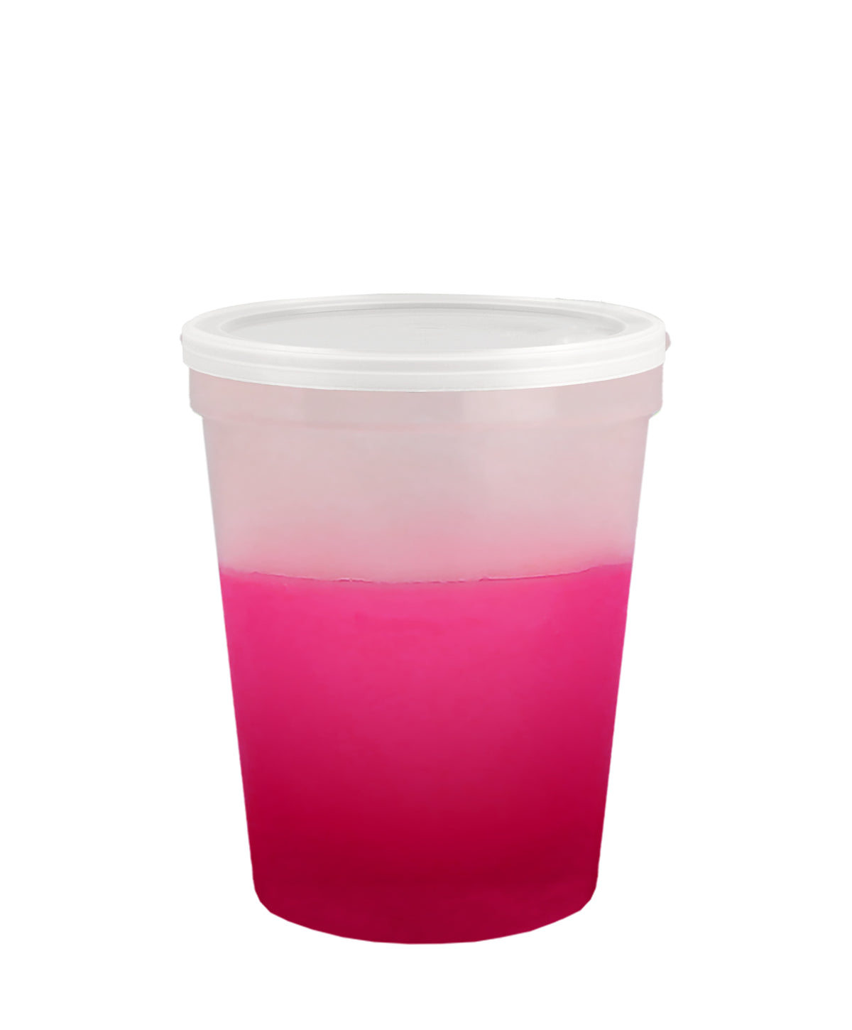 Custom logo Cups-on-the-Go Color-Changing Stadium Cup - 16 oz.