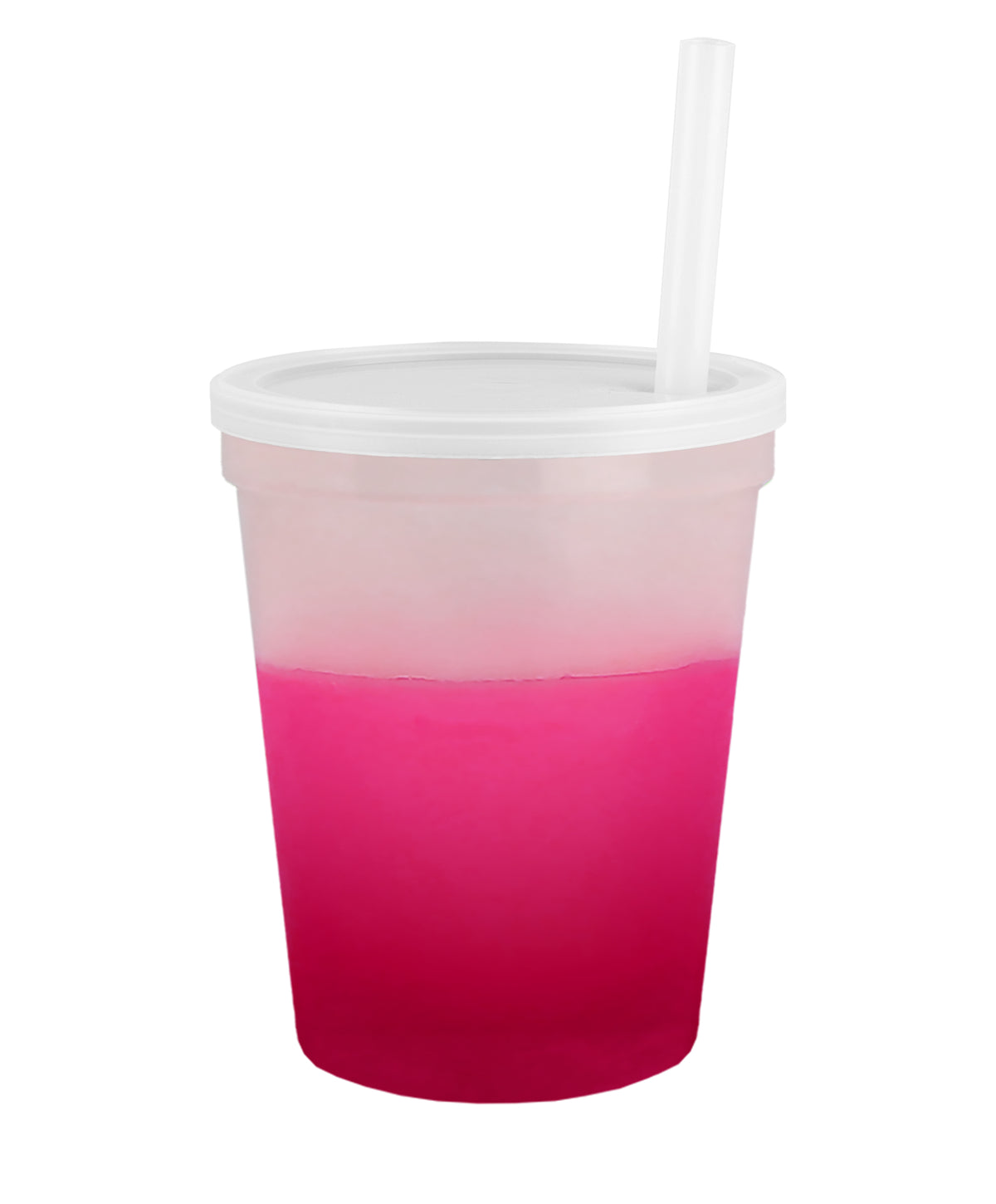 Custom logo Cups-on-the-Go Color-Changing Stadium Cup - 16 oz.