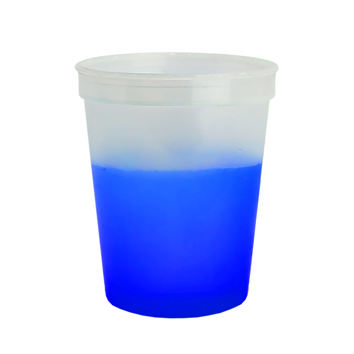 Custom logo Cups-on-the-Go Color-Changing Stadium Cup - 16 oz.