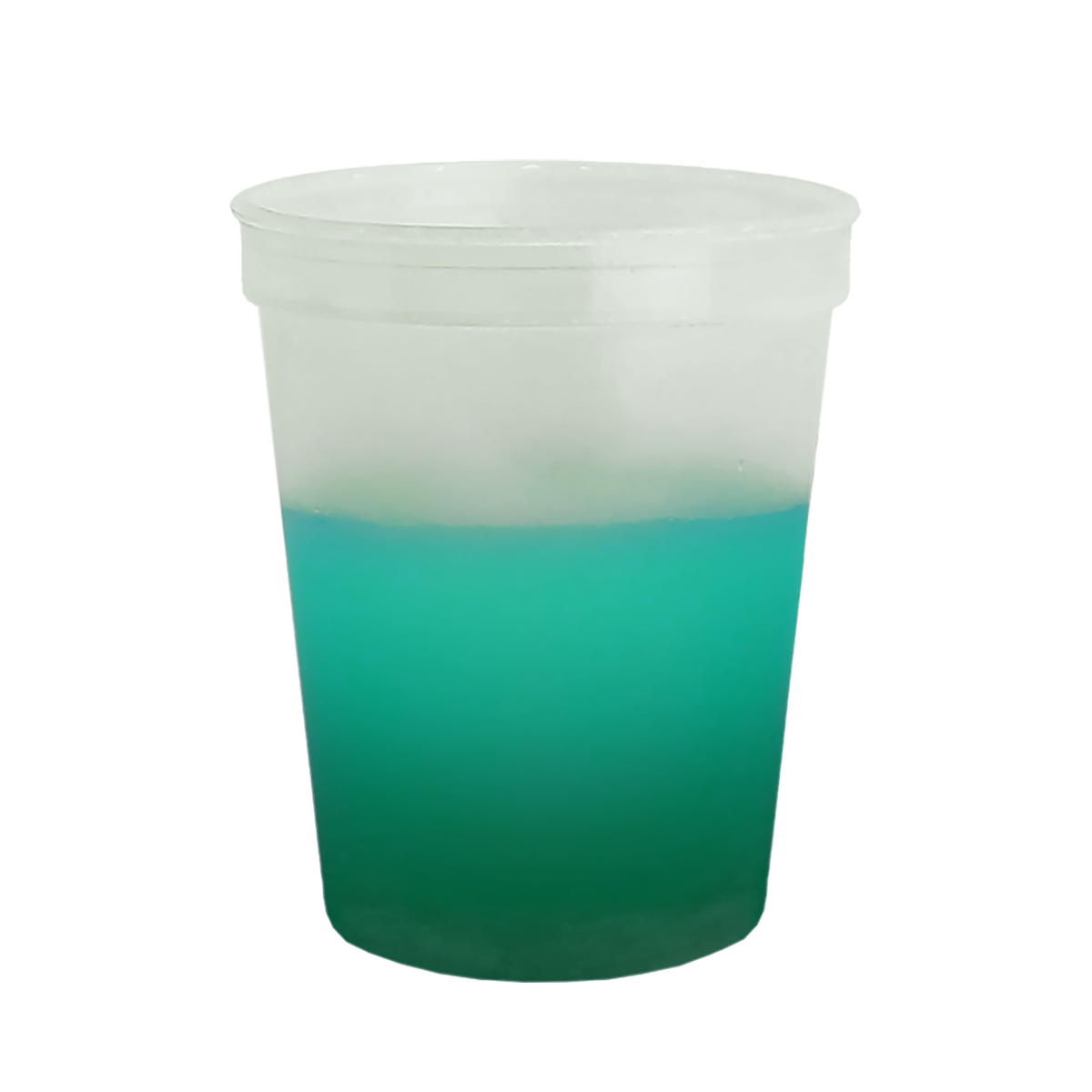 Custom logo Cups-on-the-Go Color-Changing Stadium Cup - 16 oz.