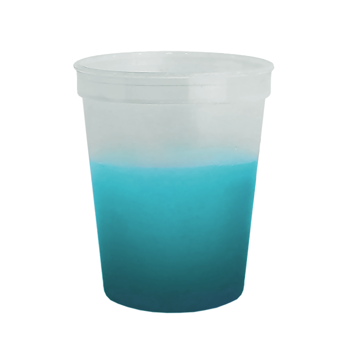 Custom logo Cups-on-the-Go Color-Changing Stadium Cup - 16 oz.