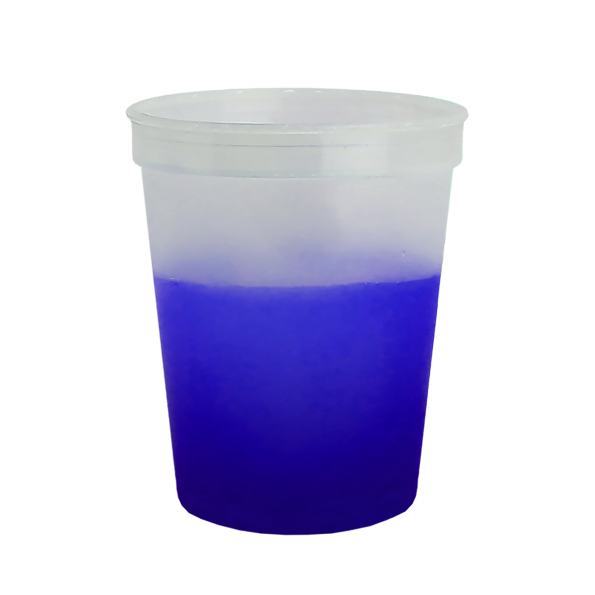 Custom logo Cups-on-the-Go Color-Changing Stadium Cup - 16 oz.