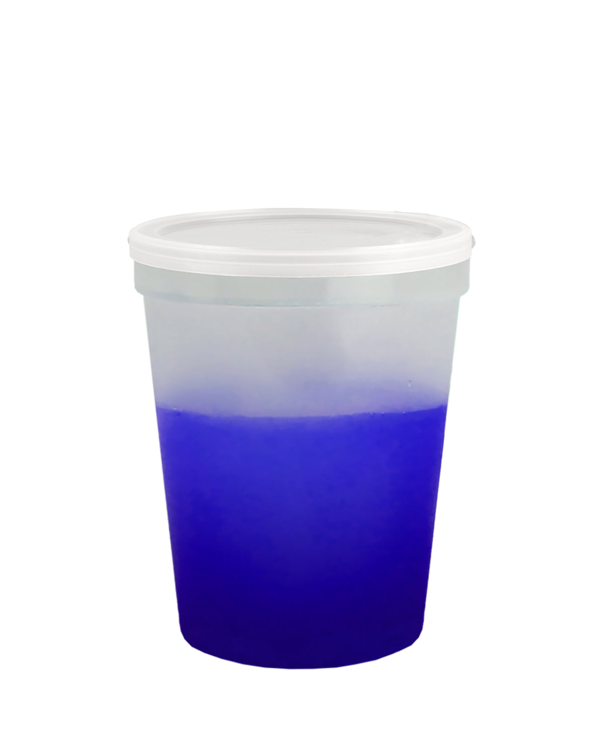 Custom logo Cups-on-the-Go Color-Changing Stadium Cup - 16 oz.