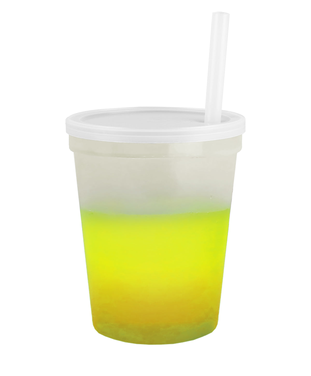Custom logo Cups-on-the-Go Color-Changing Stadium Cup - 16 oz.