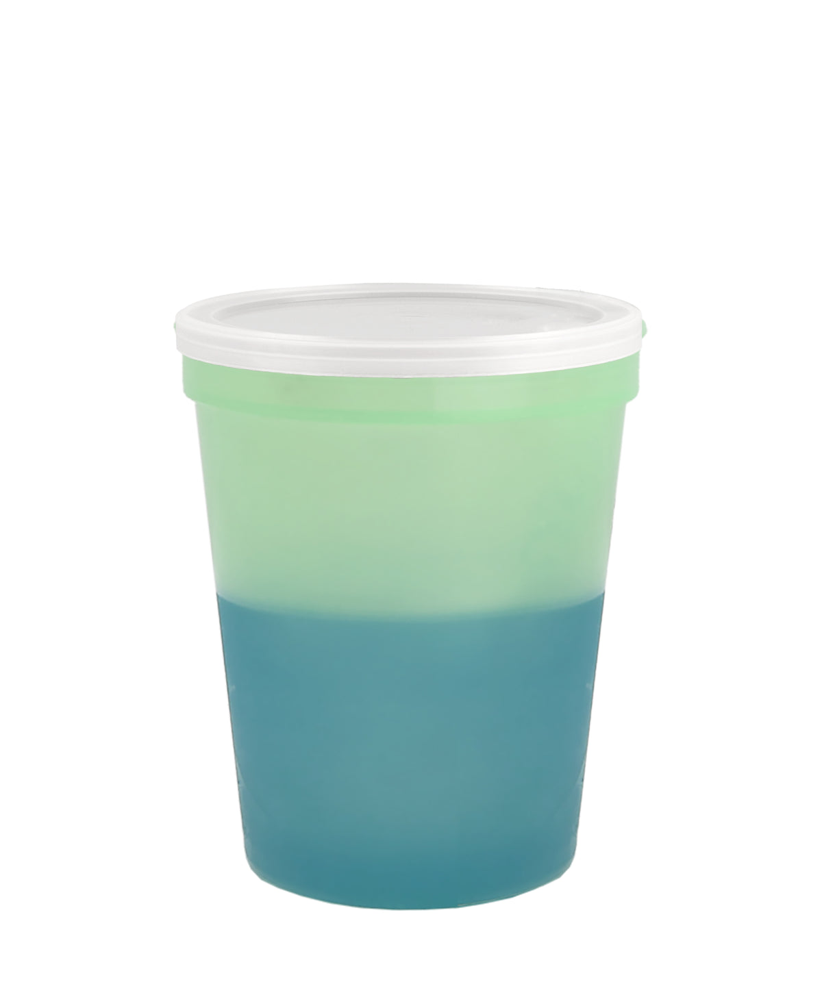 Custom logo Cups-on-the-Go Color-Changing Stadium Cup - 16 oz.
