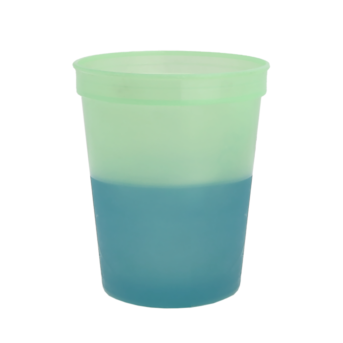 Custom logo Cups-on-the-Go Color-Changing Stadium Cup - 16 oz.