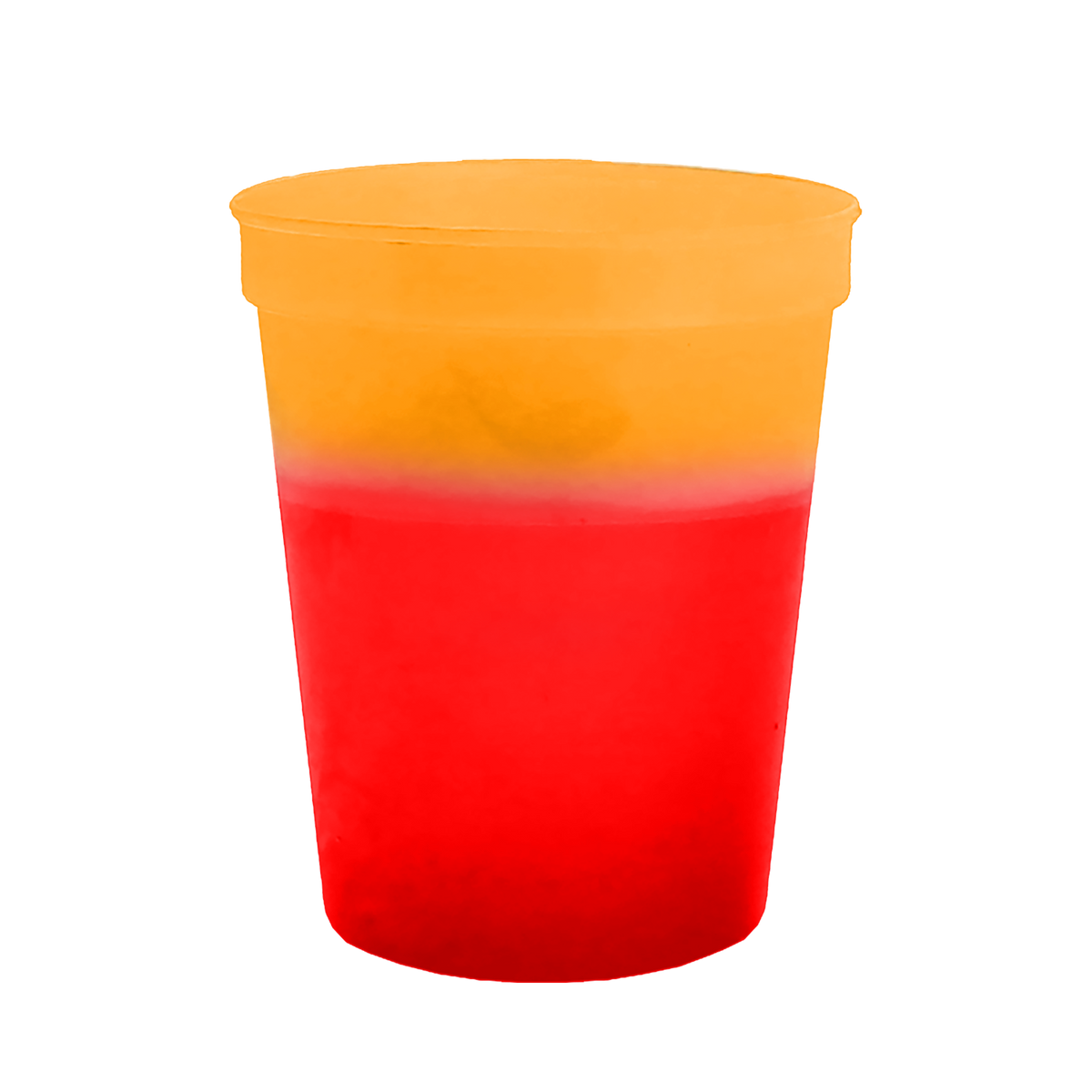 Custom logo Cups-on-the-Go Color-Changing Stadium Cup - 16 oz.