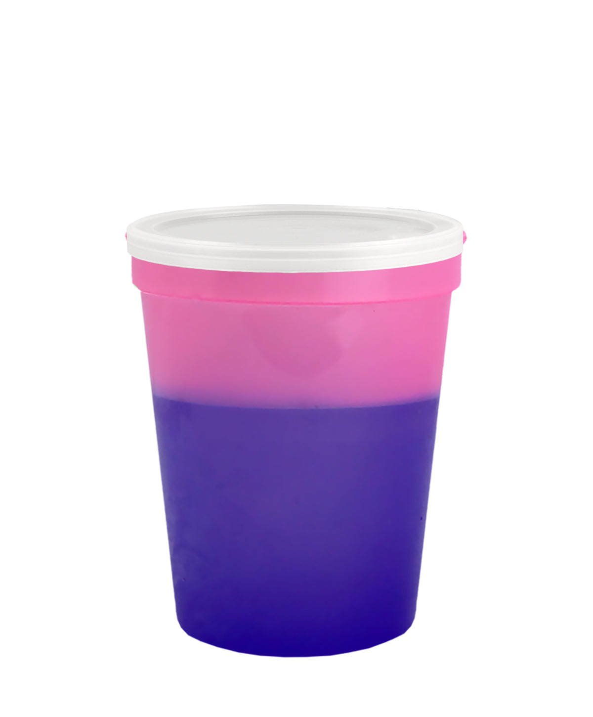 Custom logo Cups-on-the-Go Color-Changing Stadium Cup - 16 oz.