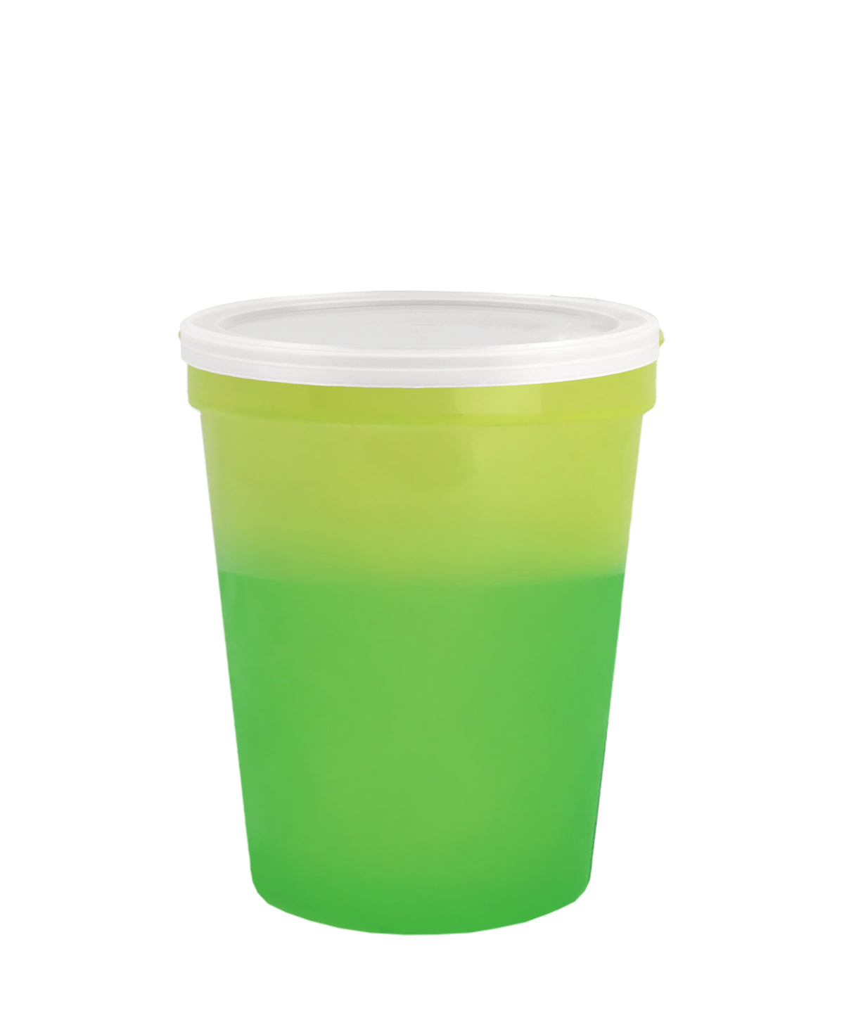 Custom logo Cups-on-the-Go Color-Changing Stadium Cup - 16 oz.