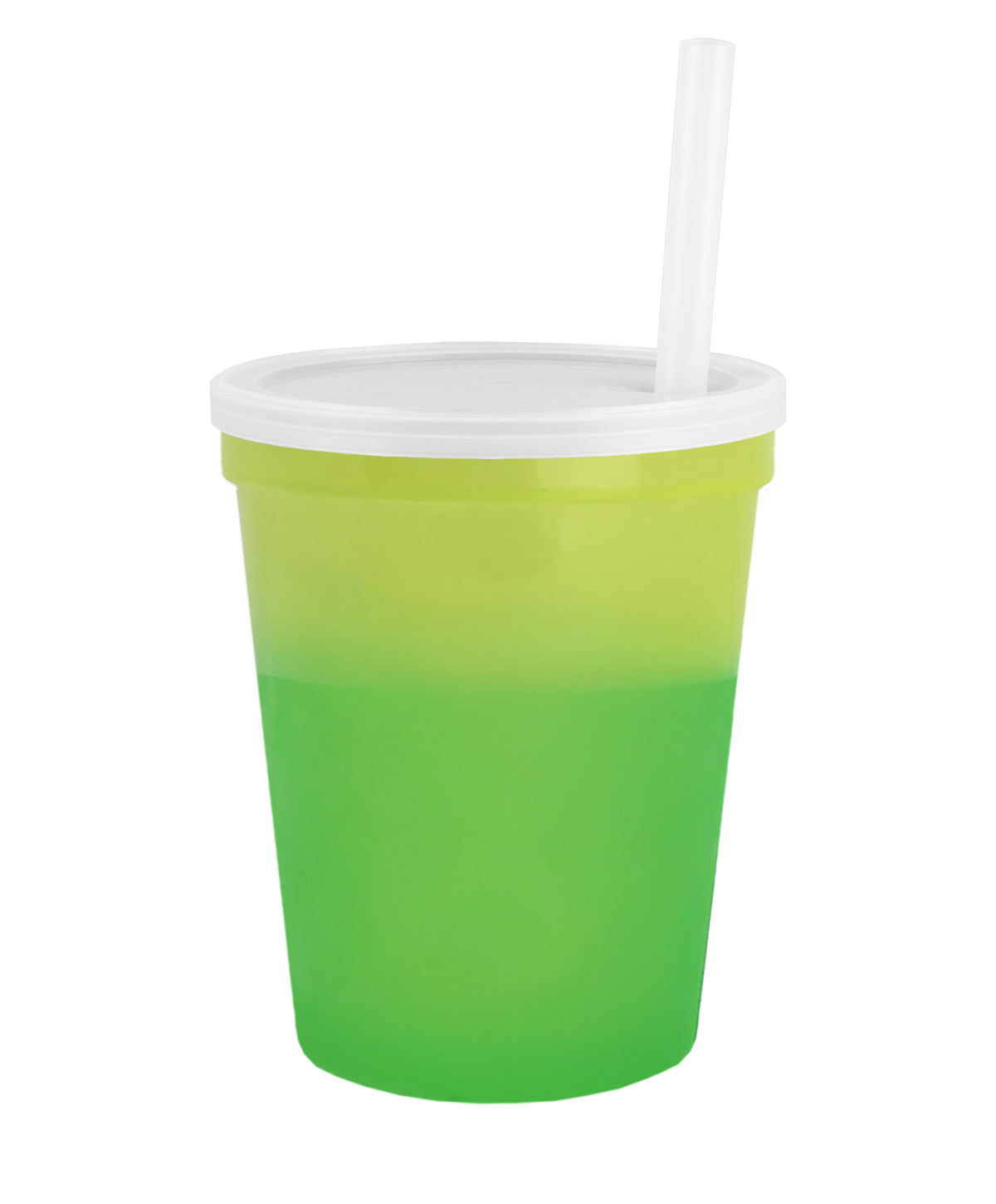 Custom logo Cups-on-the-Go Color-Changing Stadium Cup - 16 oz.