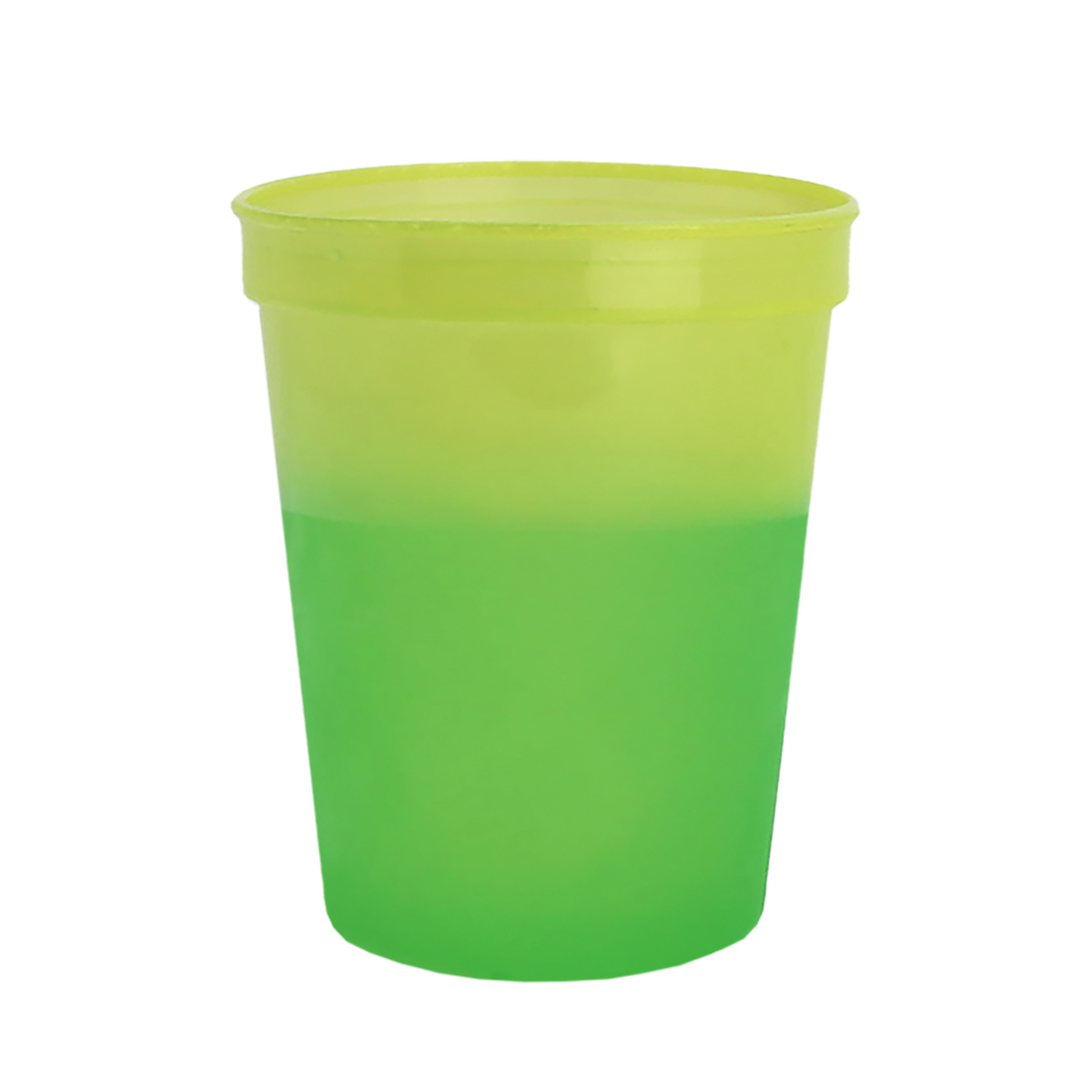 Custom logo Cups-on-the-Go Color-Changing Stadium Cup - 16 oz.