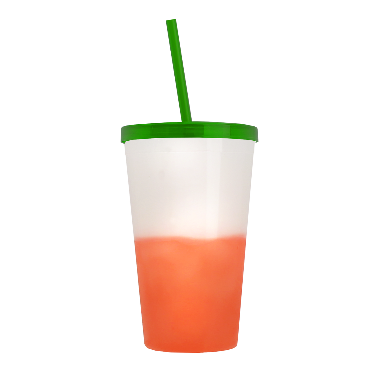 Custom logo Cups-on-the-Go Color-Changing Sport Sipper - 22 oz.