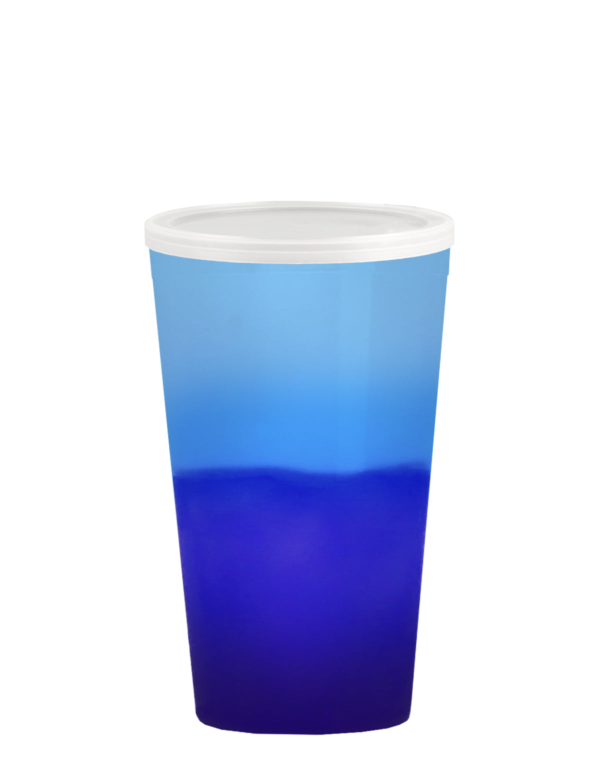 Custom logo Cups-on-the-Go Color-Changing Stadium Cup - 22 oz.