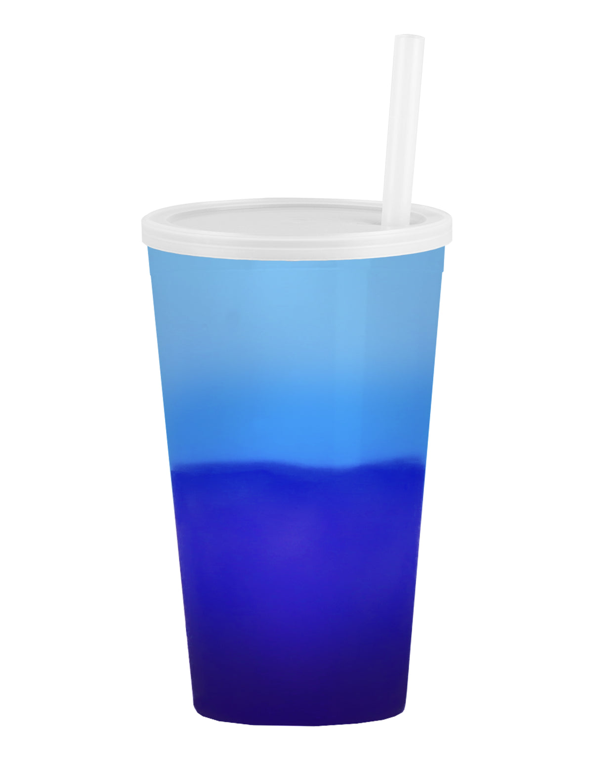 Custom logo Cups-on-the-Go Color-Changing Stadium Cup - 22 oz.