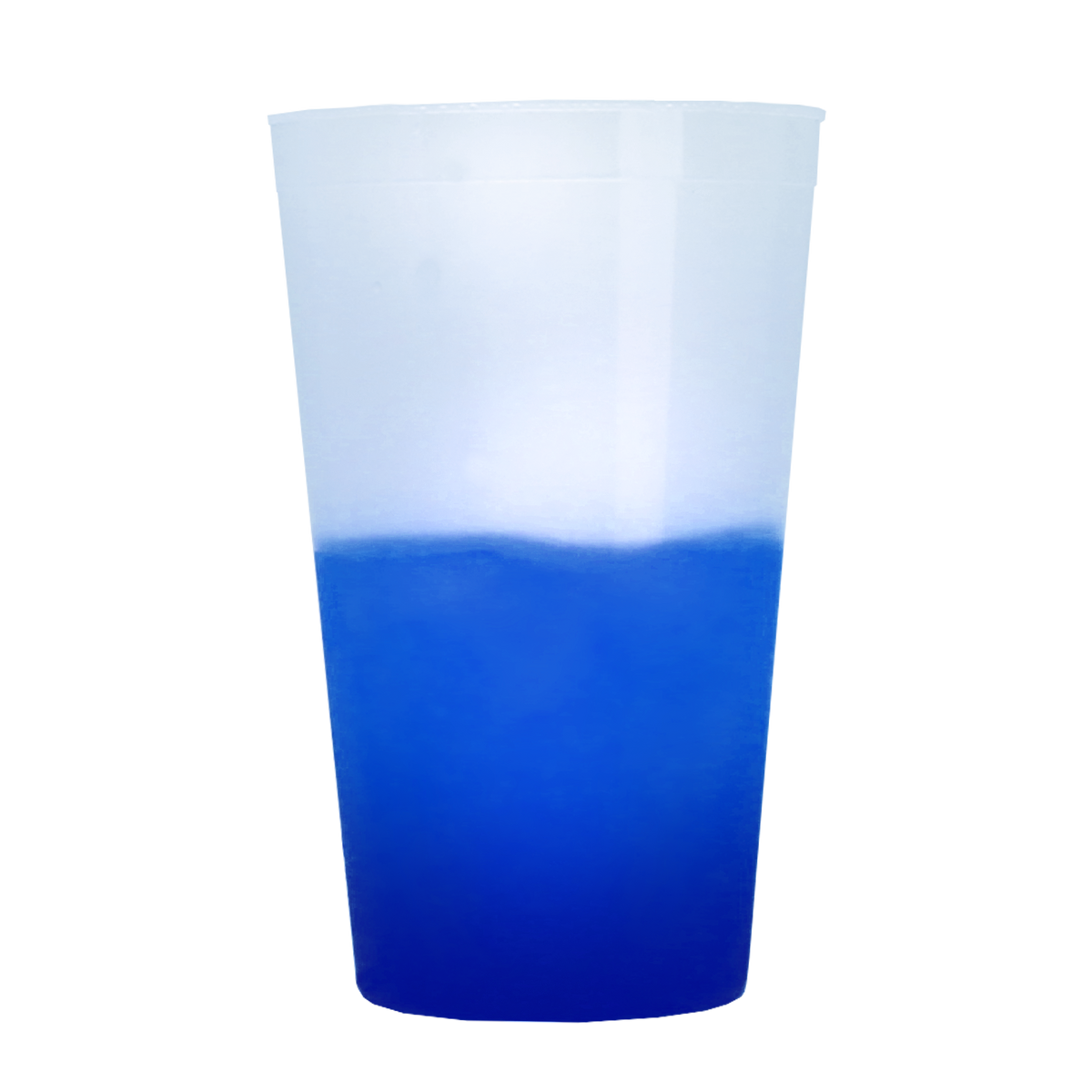 Custom logo Cups-on-the-Go Color-Changing Stadium Cup - 22 oz.