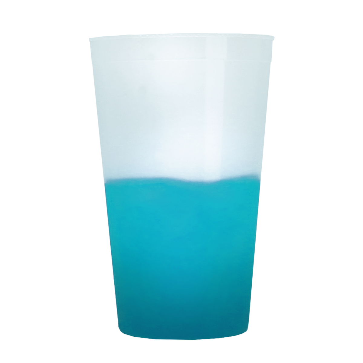 Custom logo Cups-on-the-Go Color-Changing Stadium Cup - 22 oz.