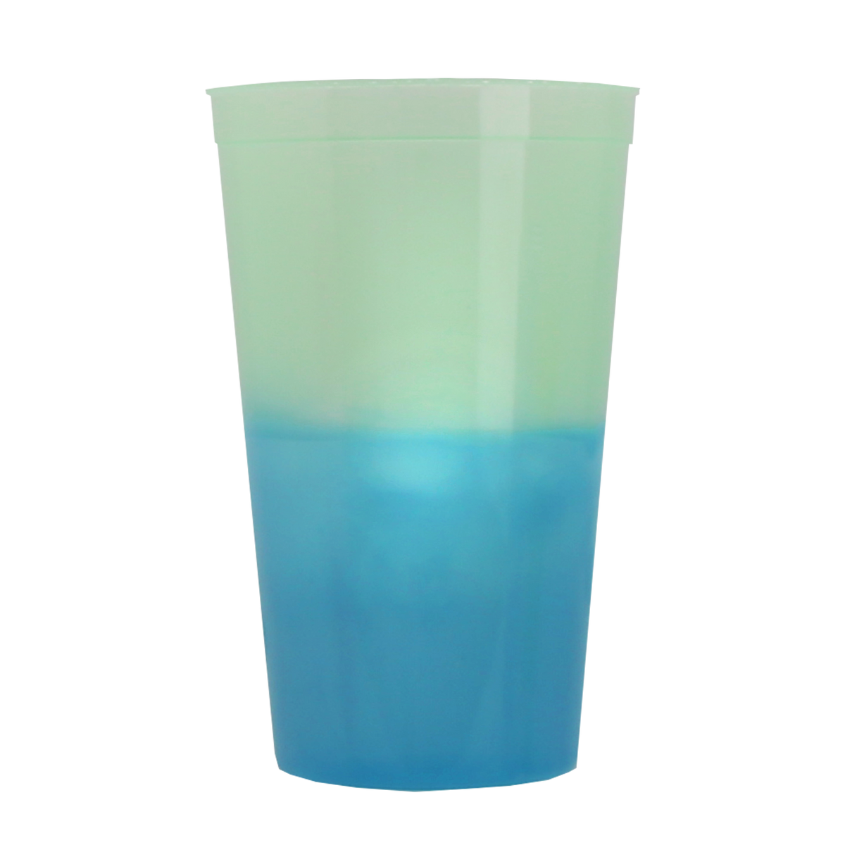 Custom logo Cups-on-the-Go Color-Changing Stadium Cup - 22 oz.