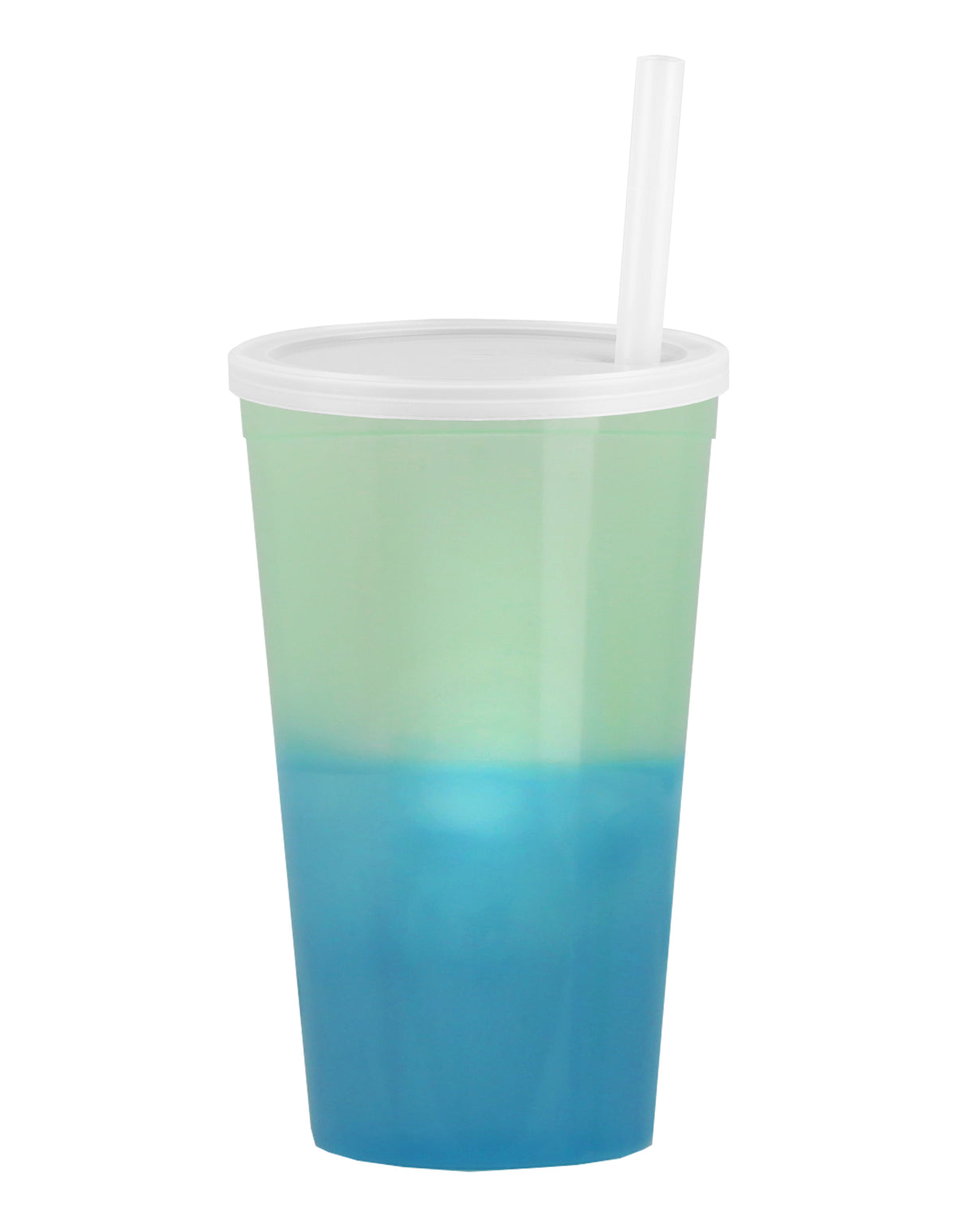 Custom logo Cups-on-the-Go Color-Changing Stadium Cup - 22 oz.