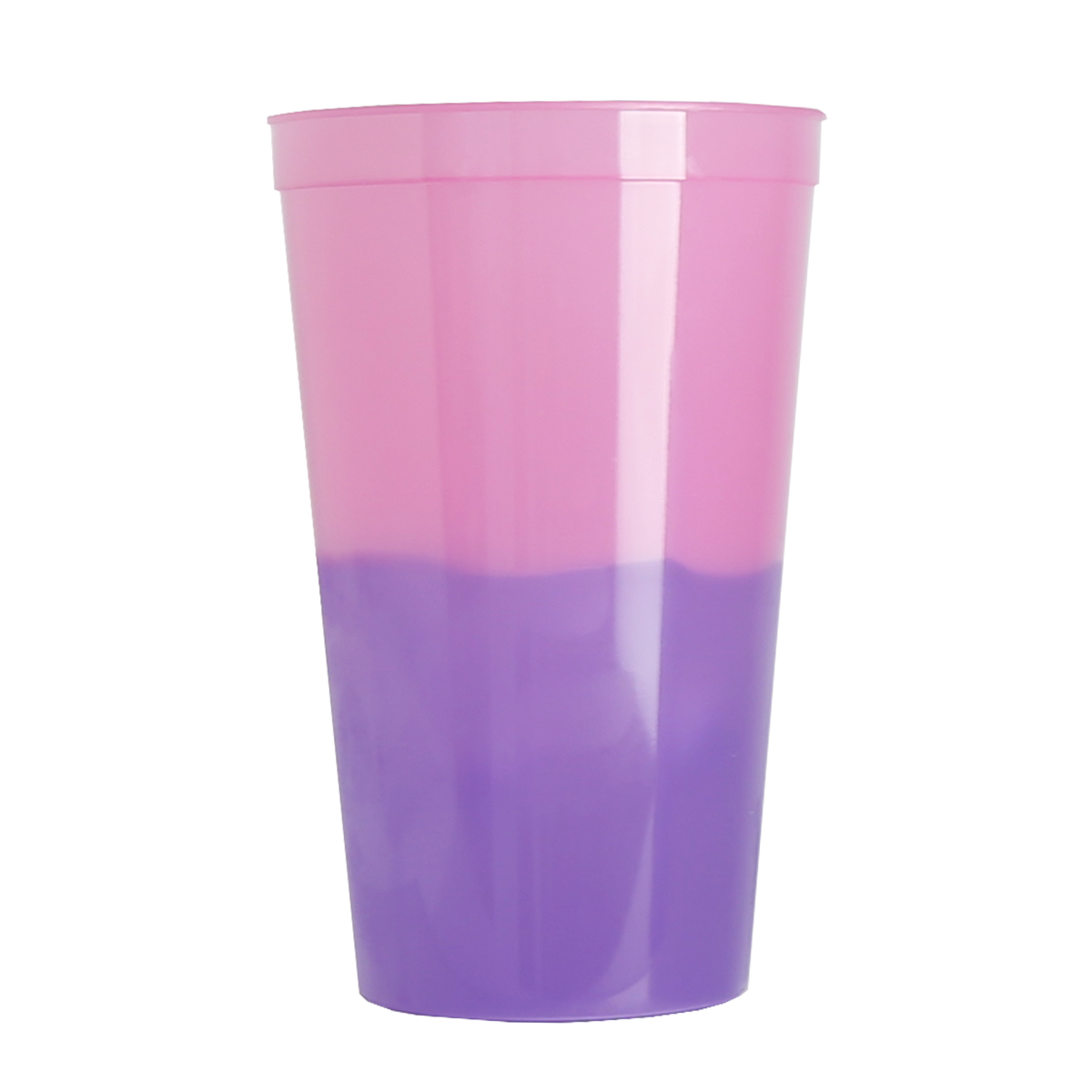 Custom logo Cups-on-the-Go Color-Changing Stadium Cup - 22 oz.