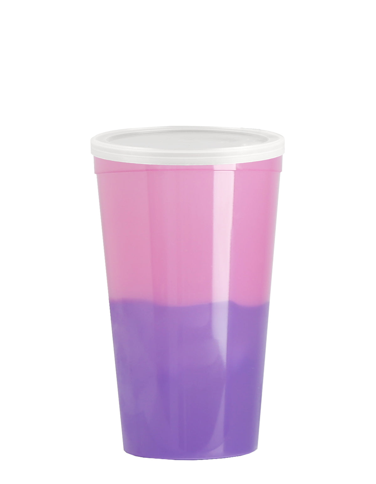 Custom logo Cups-on-the-Go Color-Changing Stadium Cup - 22 oz.