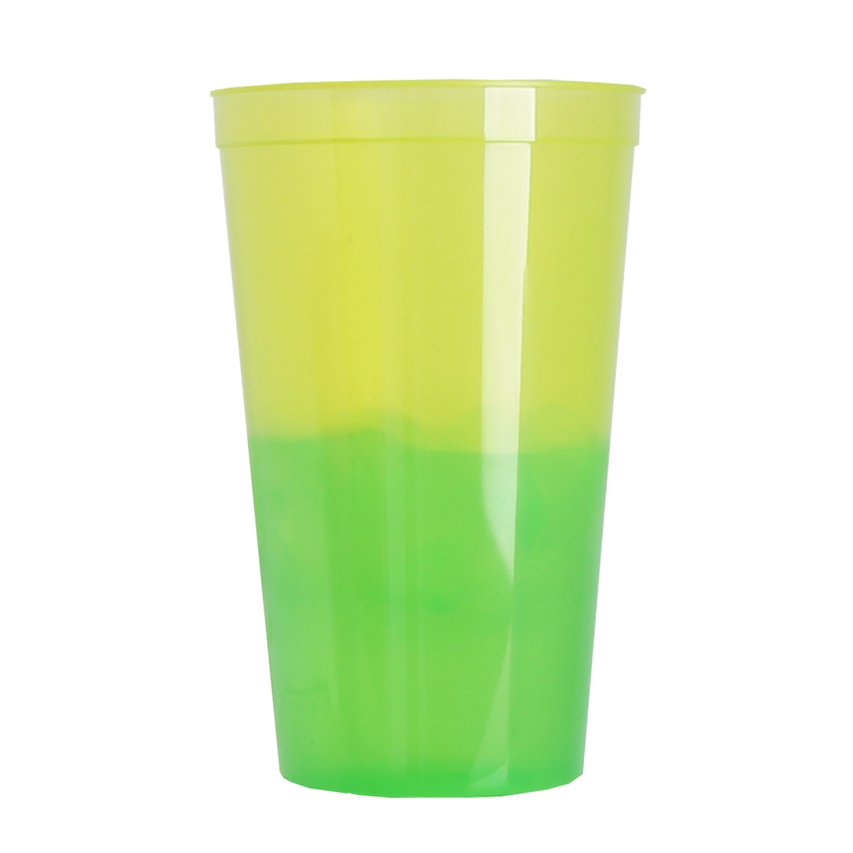 Custom logo Cups-on-the-Go Color-Changing Stadium Cup - 22 oz.