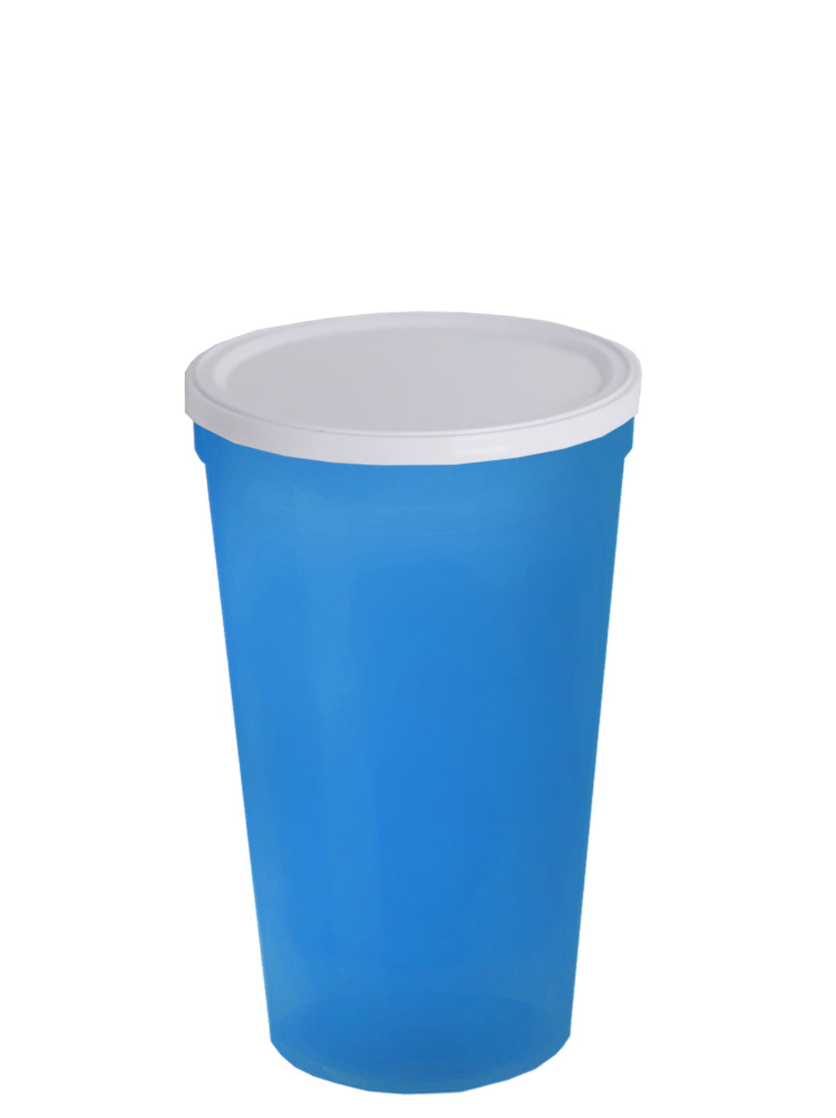 Custom logo Cups-on-the-Go Translucent Stadium Cup - 22 oz.
