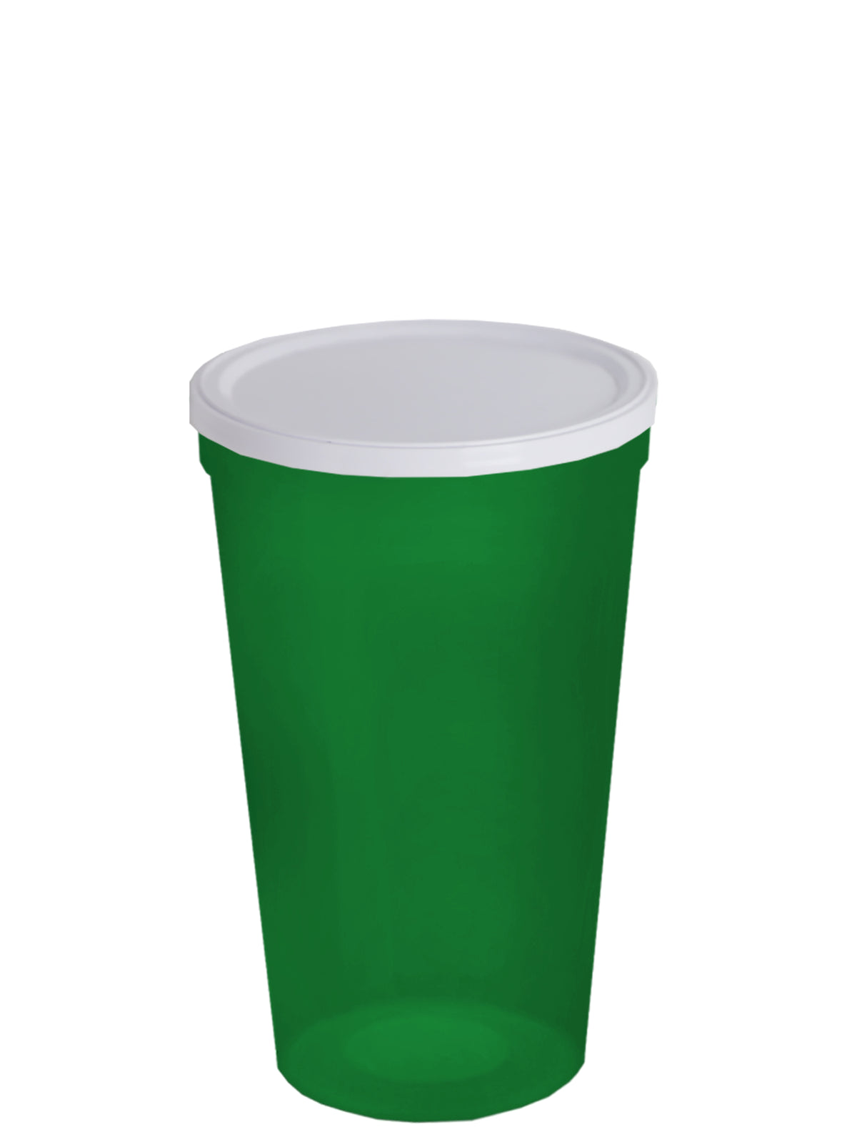 Custom logo Cups-on-the-Go Translucent Stadium Cup - 22 oz.