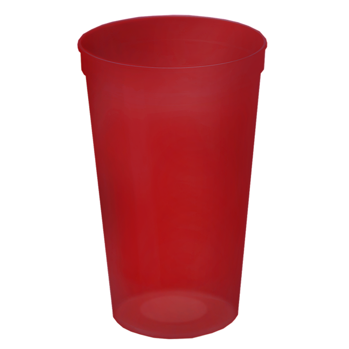 Custom logo Cups-on-the-Go Translucent Stadium Cup - 22 oz.