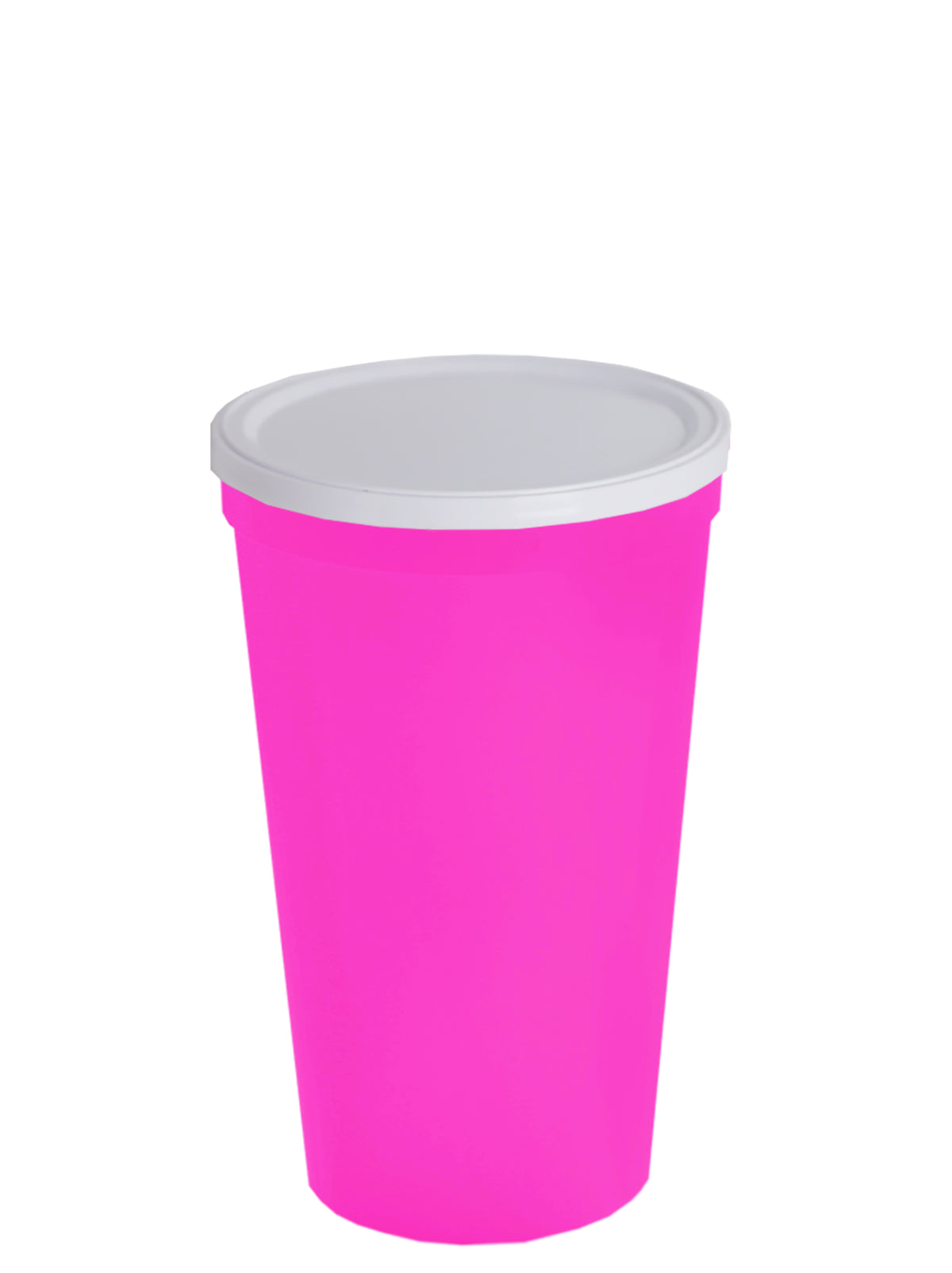 Custom logo Cups-on-the-Go Translucent Stadium Cup - 22 oz.