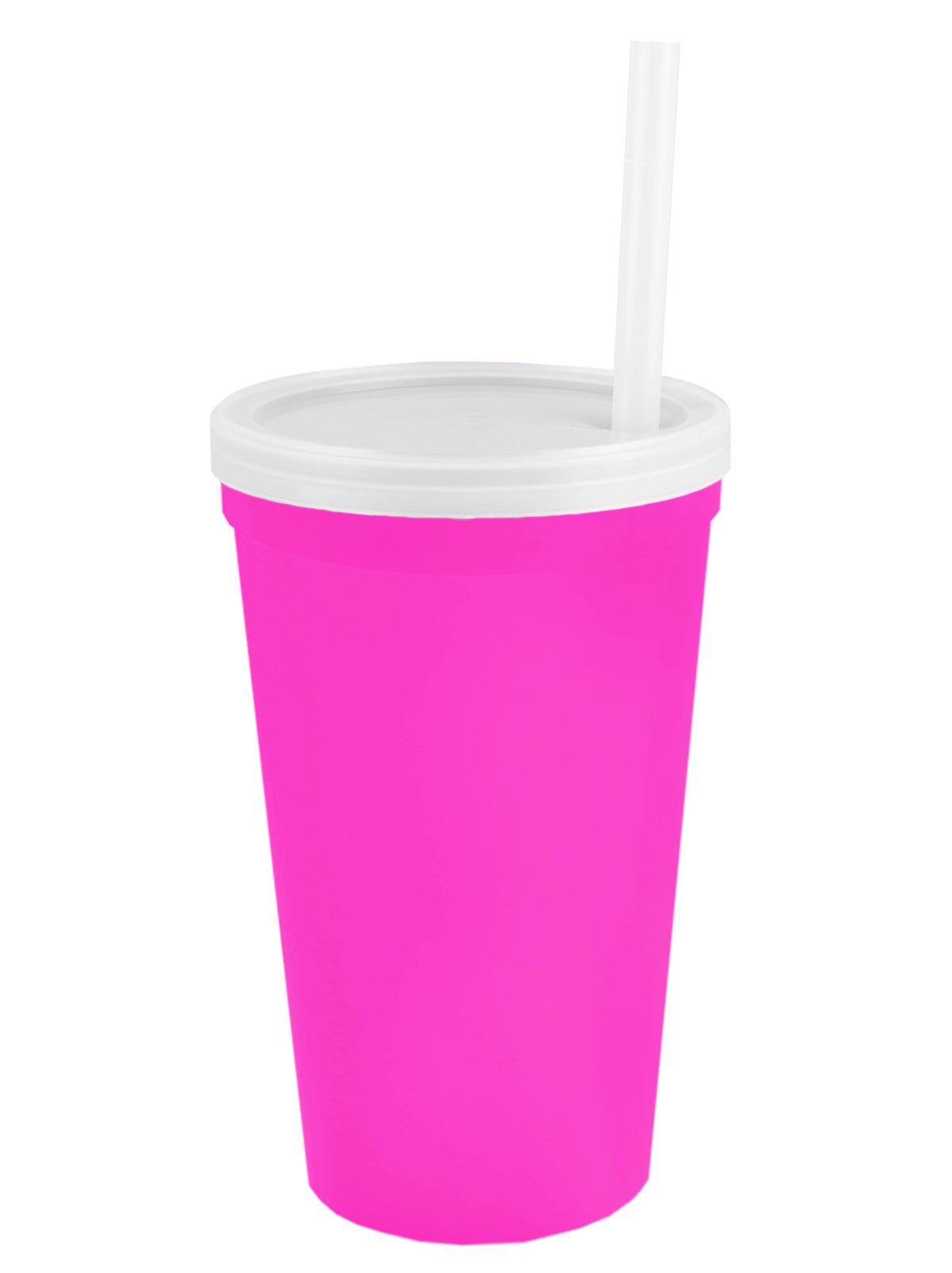 Custom logo Cups-on-the-Go Translucent Stadium Cup - 22 oz.