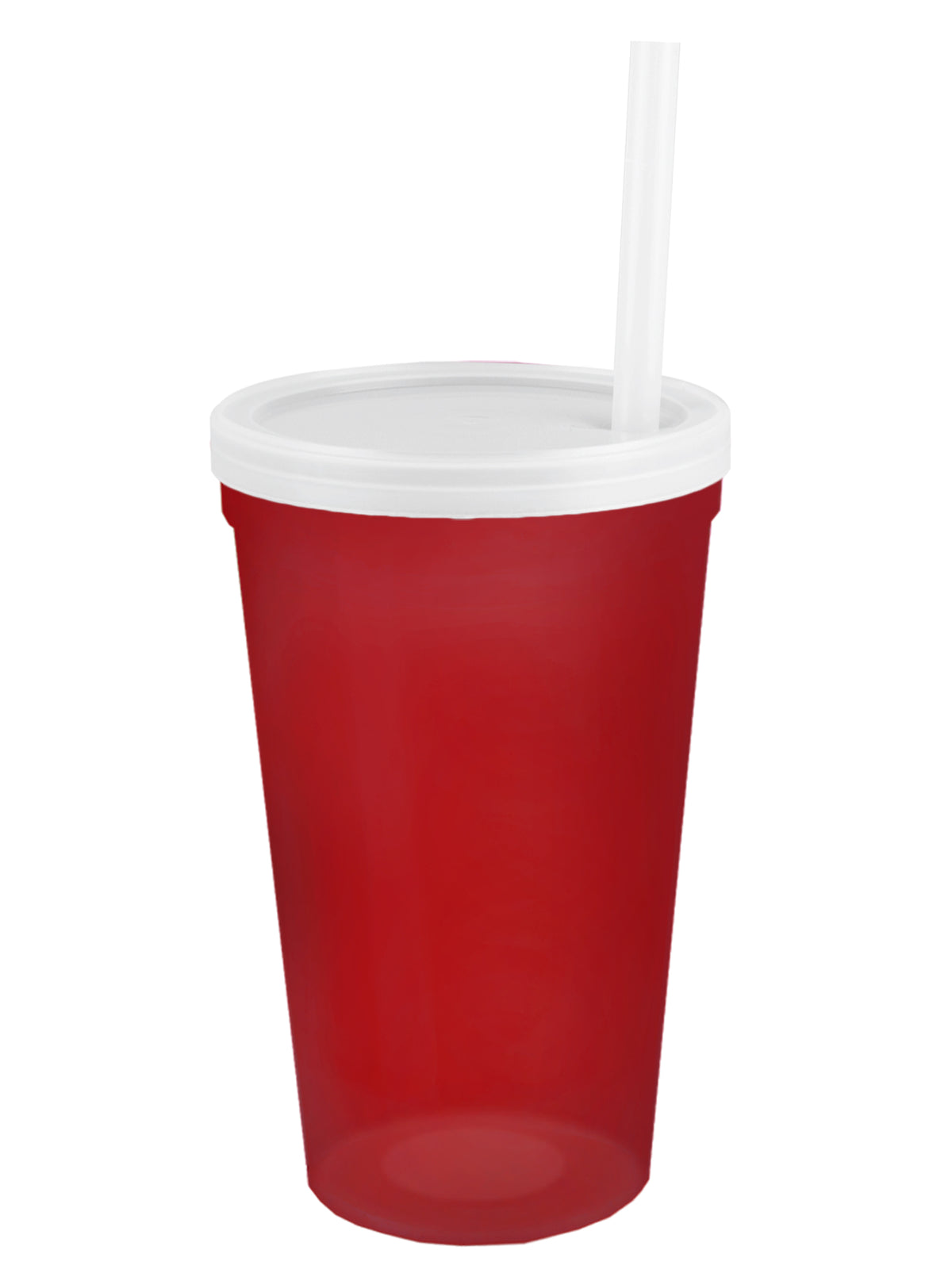 Custom logo Cups-on-the-Go Translucent Stadium Cup - 22 oz.