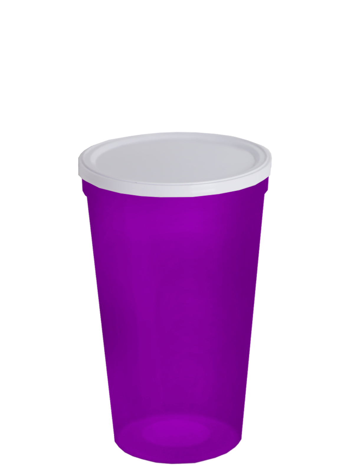 Custom logo Cups-on-the-Go Translucent Stadium Cup - 22 oz.