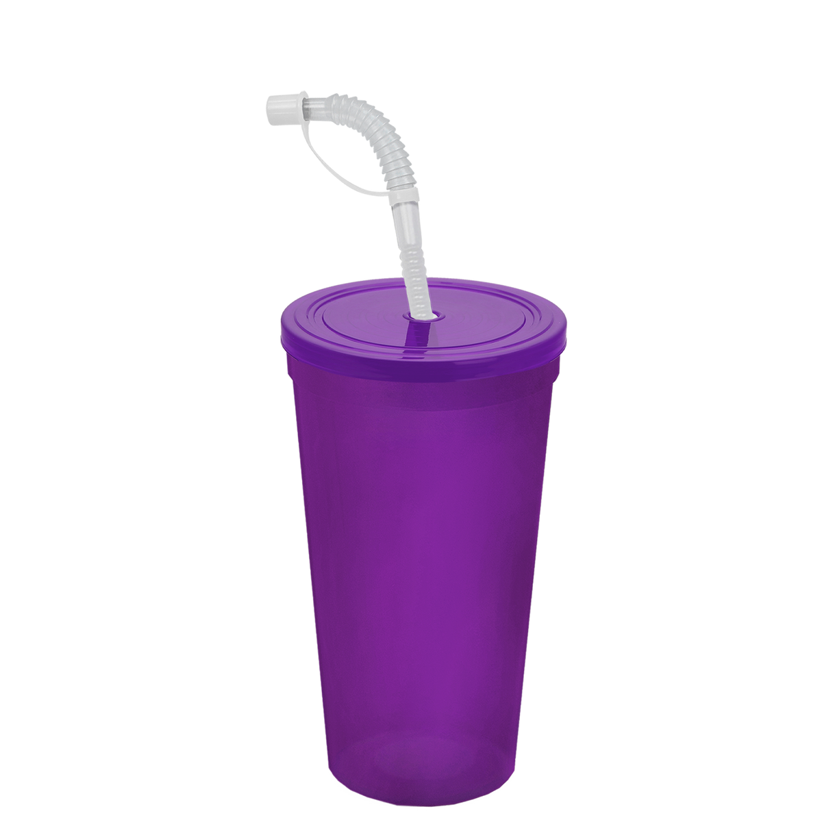 Custom logo Sport Sipper Cup with Straw Lid - 24 oz.