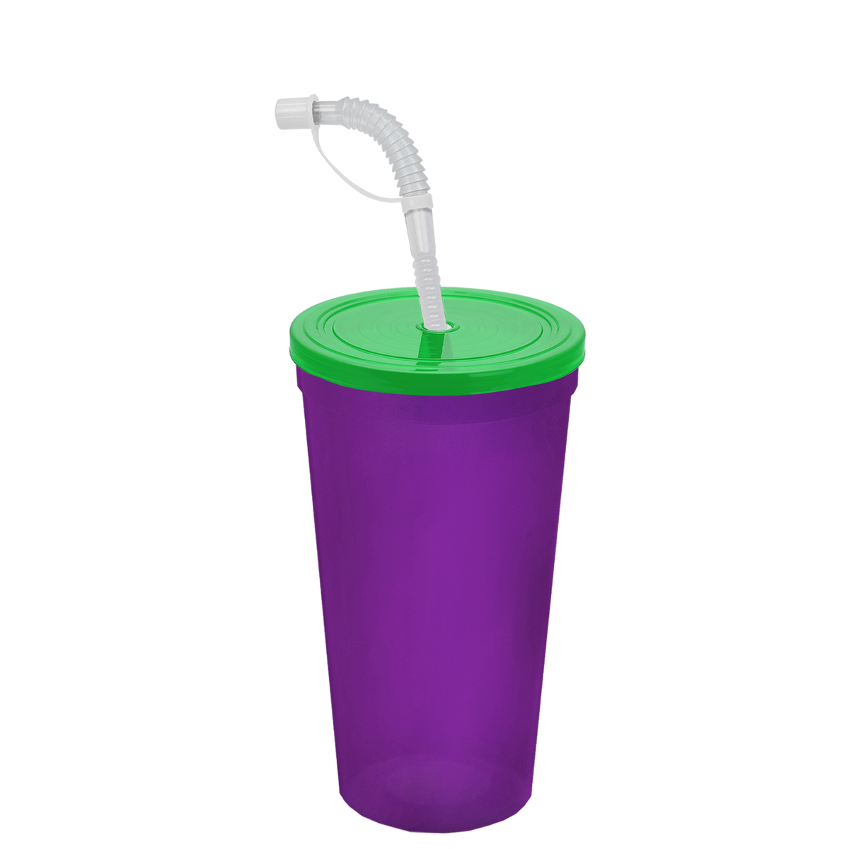 Custom logo Sport Sipper Cup with Straw Lid - 24 oz.