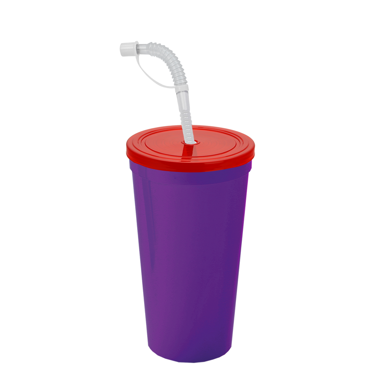 Custom logo Sport Sipper Cup with Straw Lid - 24 oz.