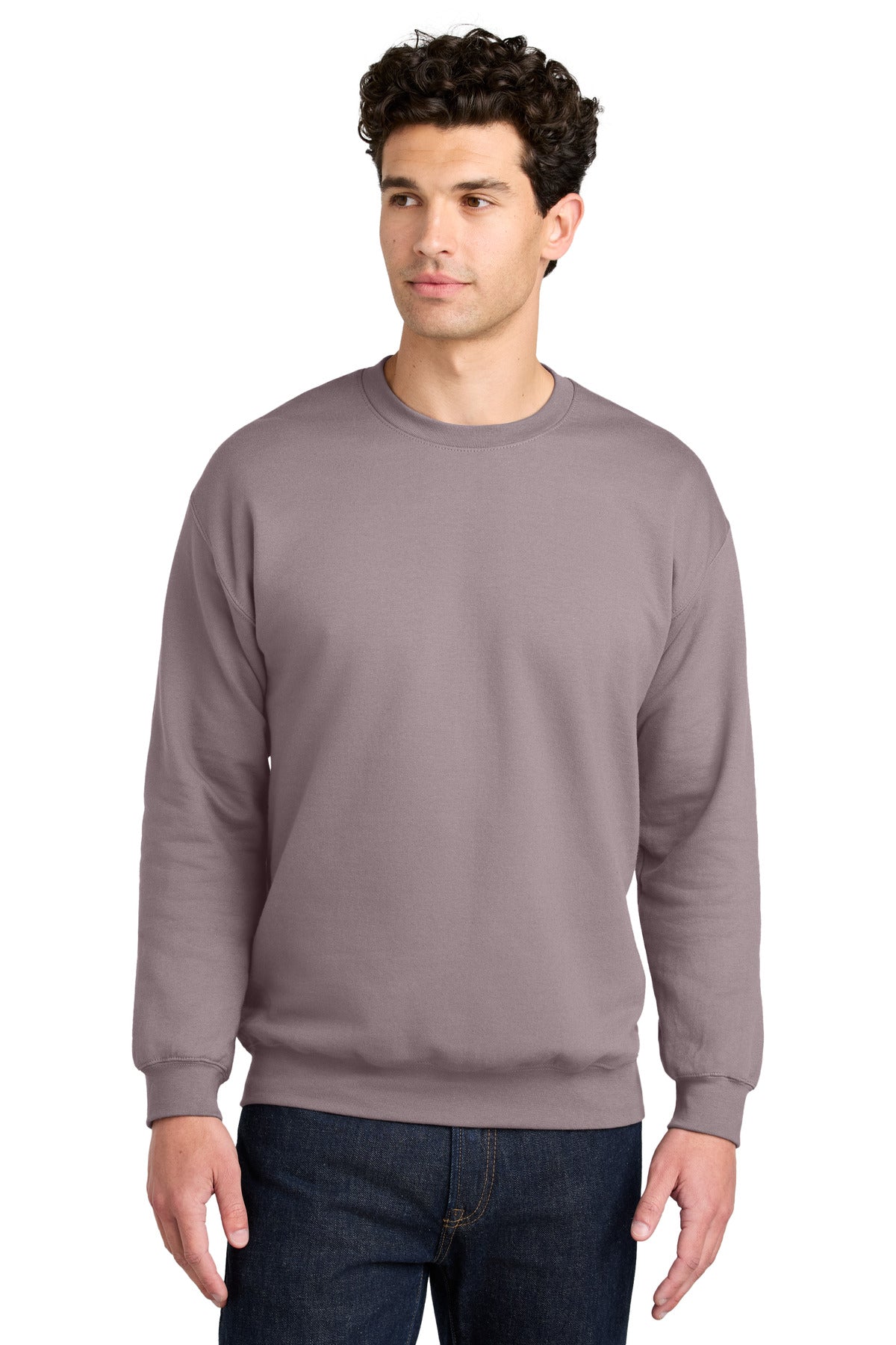 Custom logo Gildan® Softstyle® Crewneck Sweatshirt SF000 in Paragon