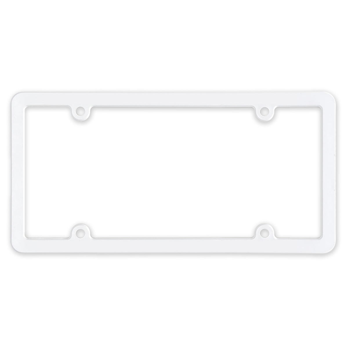Custom logo Full-View License Plate Frame