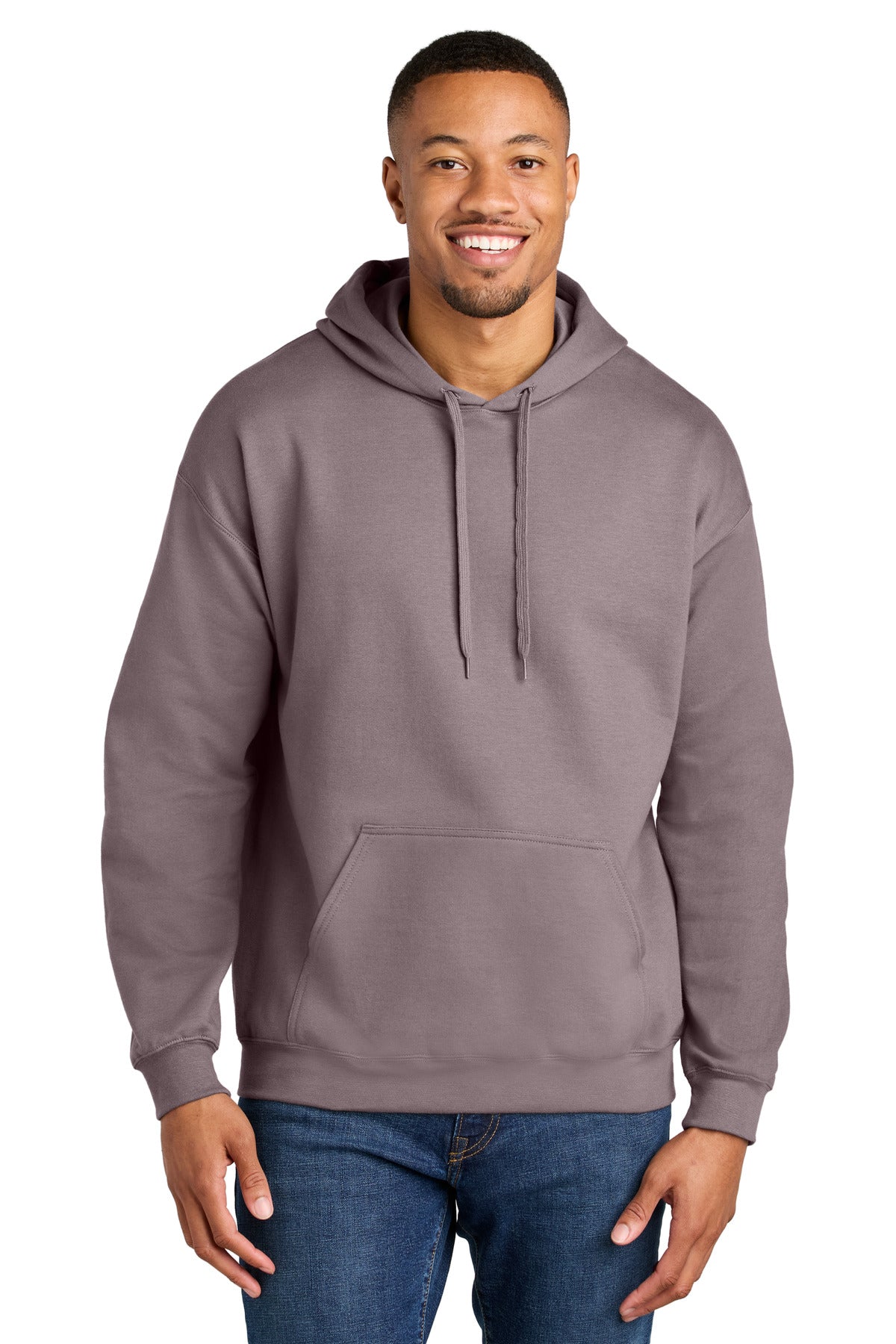 Custom logo Gildan® Softstyle® Midweight Pullover Hooded Sweatshirt SF500 in Paragon