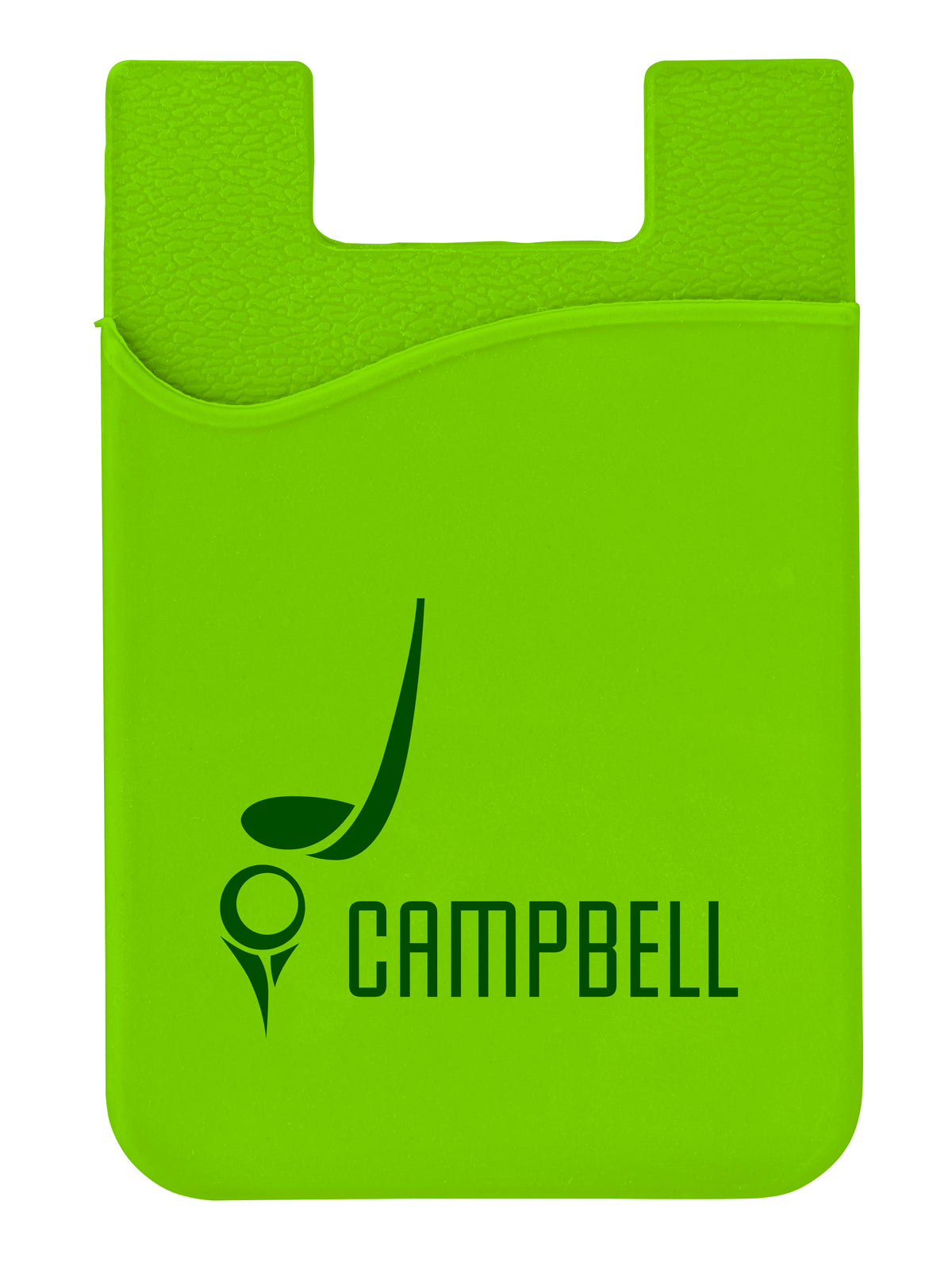 Custom logo Silicone Mobile Pocket